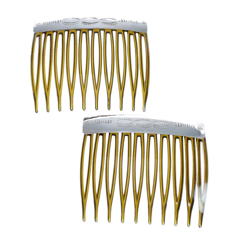 Sterling Silver American Indian Hair Combs AX127508